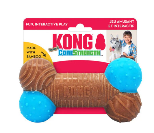 KONG CoreStrength Bamboo Bone Large - Chewbox Natural Dog Chew - Grain & Gluten Free