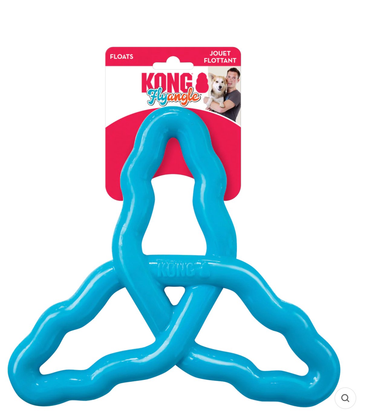 KONG Flyangle Large - Chewbox Natural Dog Chew - Grain & Gluten Free