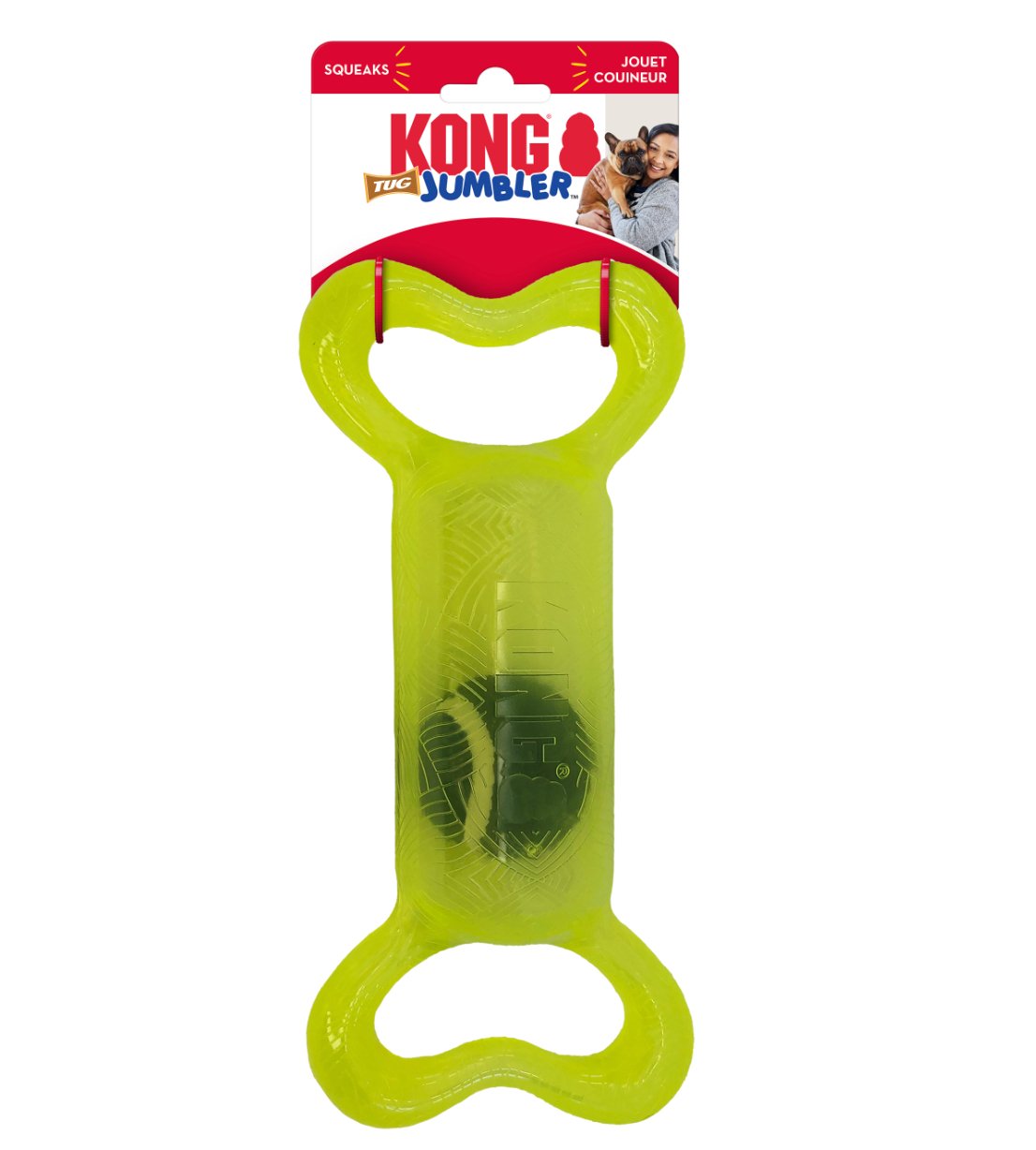 KONG Jumbler Tug - Chewbox Natural Dog Chew - Grain & Gluten Free