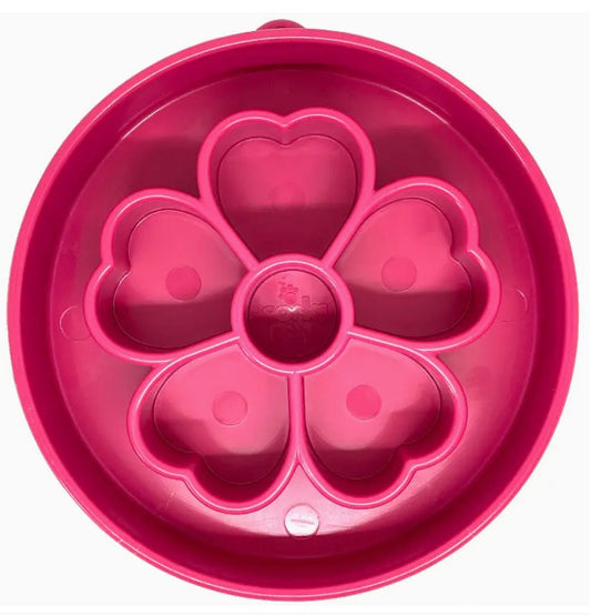 SodaPup - Flower Design Ebowl Enrichment Slow Feeder Bowl - Chewbox Natural Dog Chew - Grain & Gluten Free